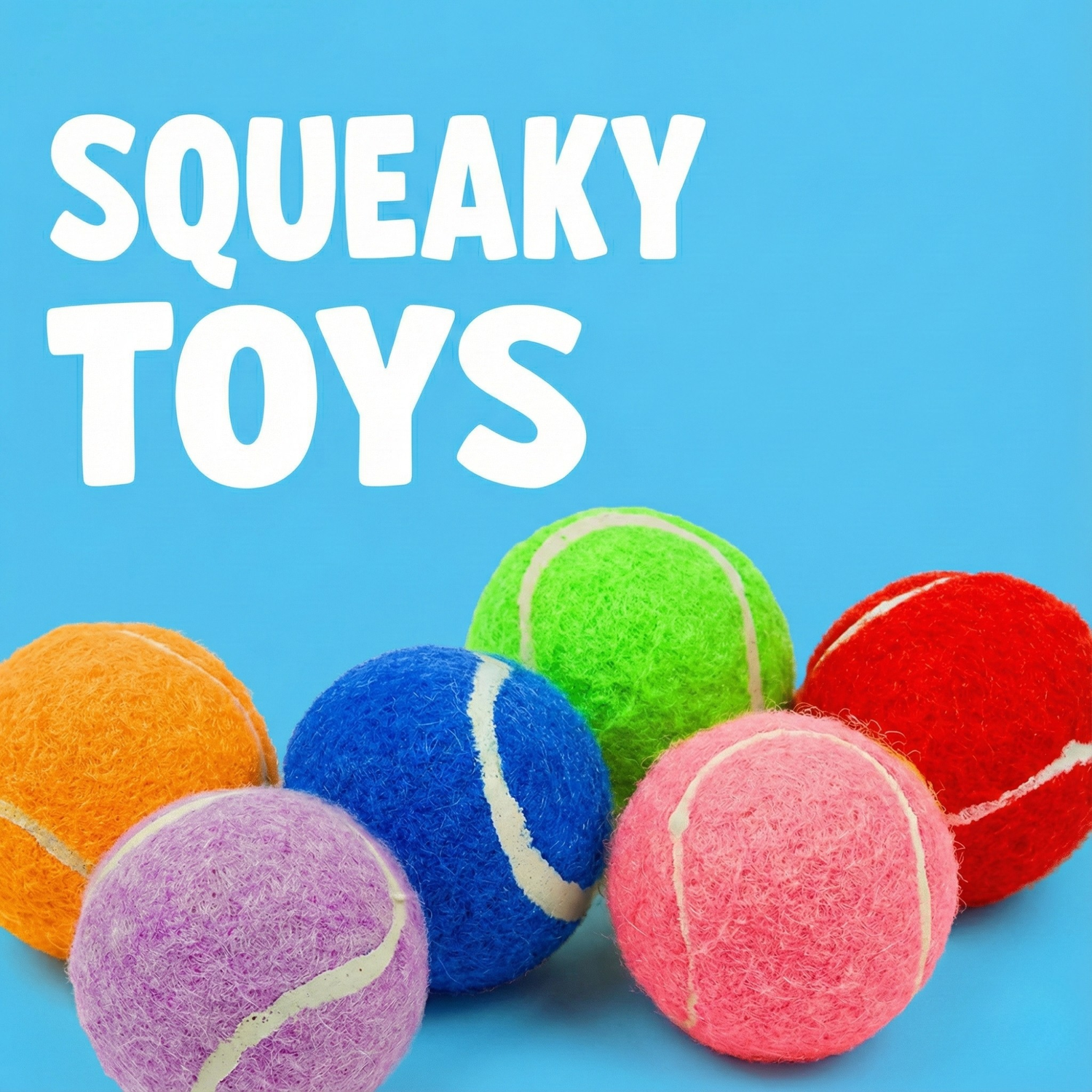 squeaky tennis balls for dogs